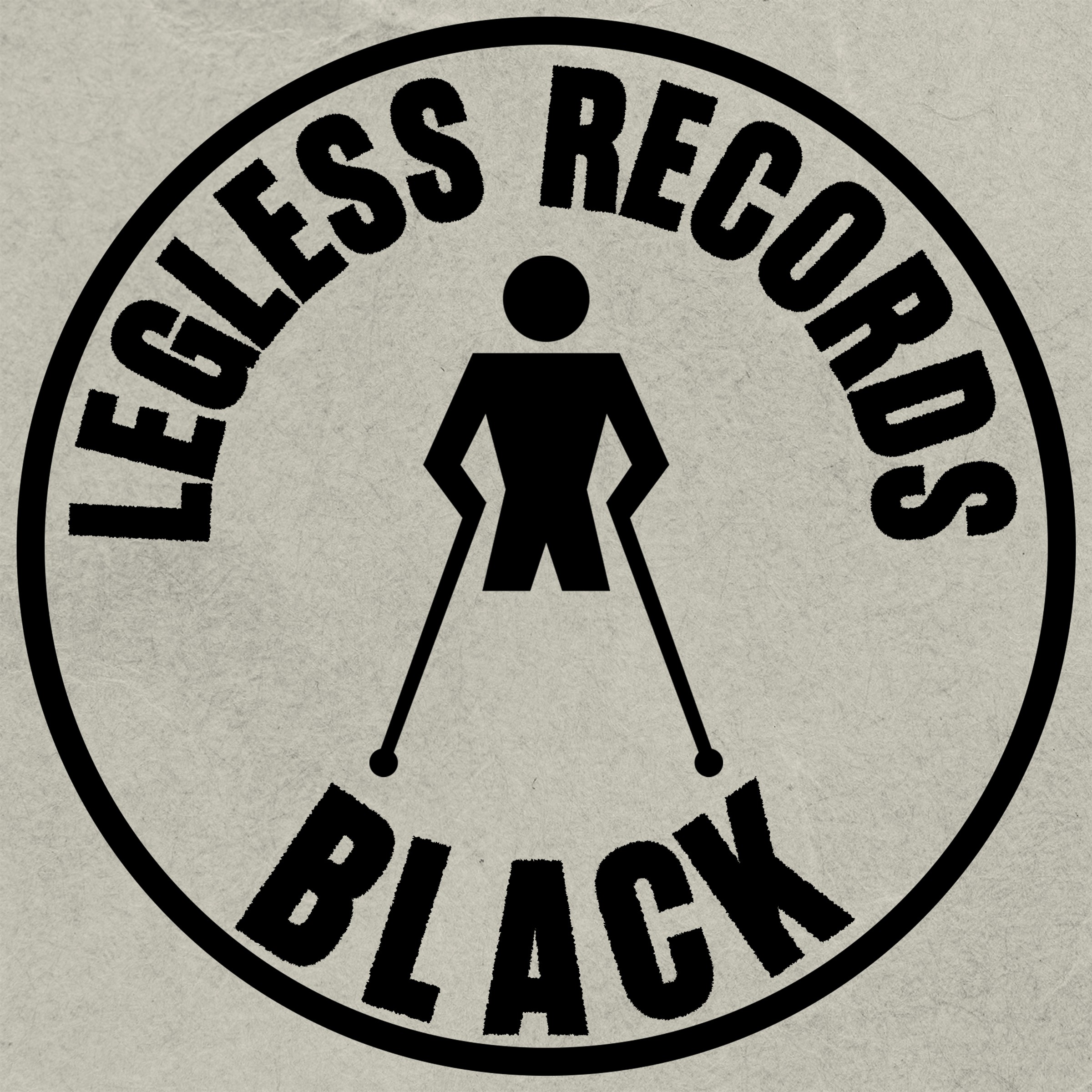 Legless Records Black logo