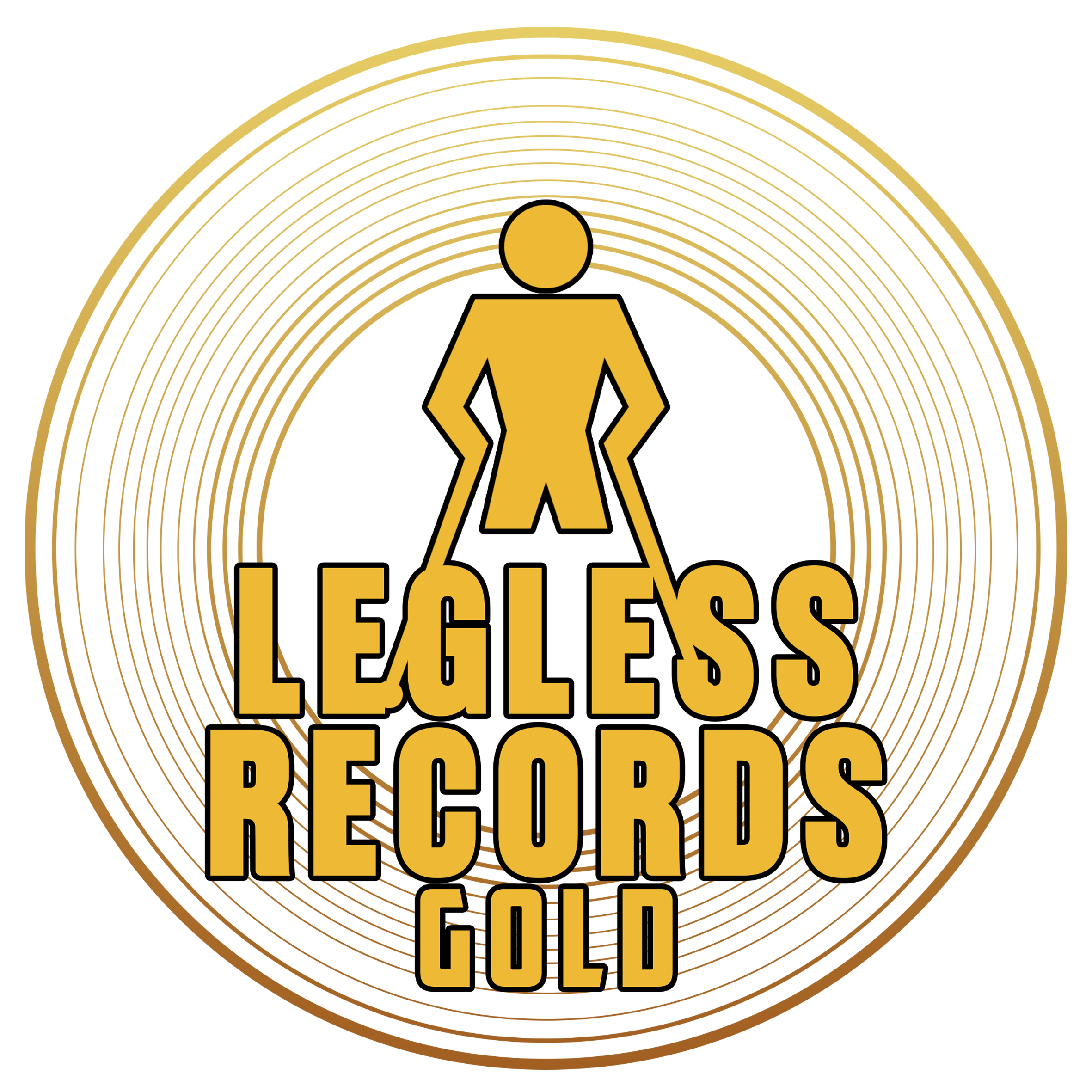 Legless Records Gold logo