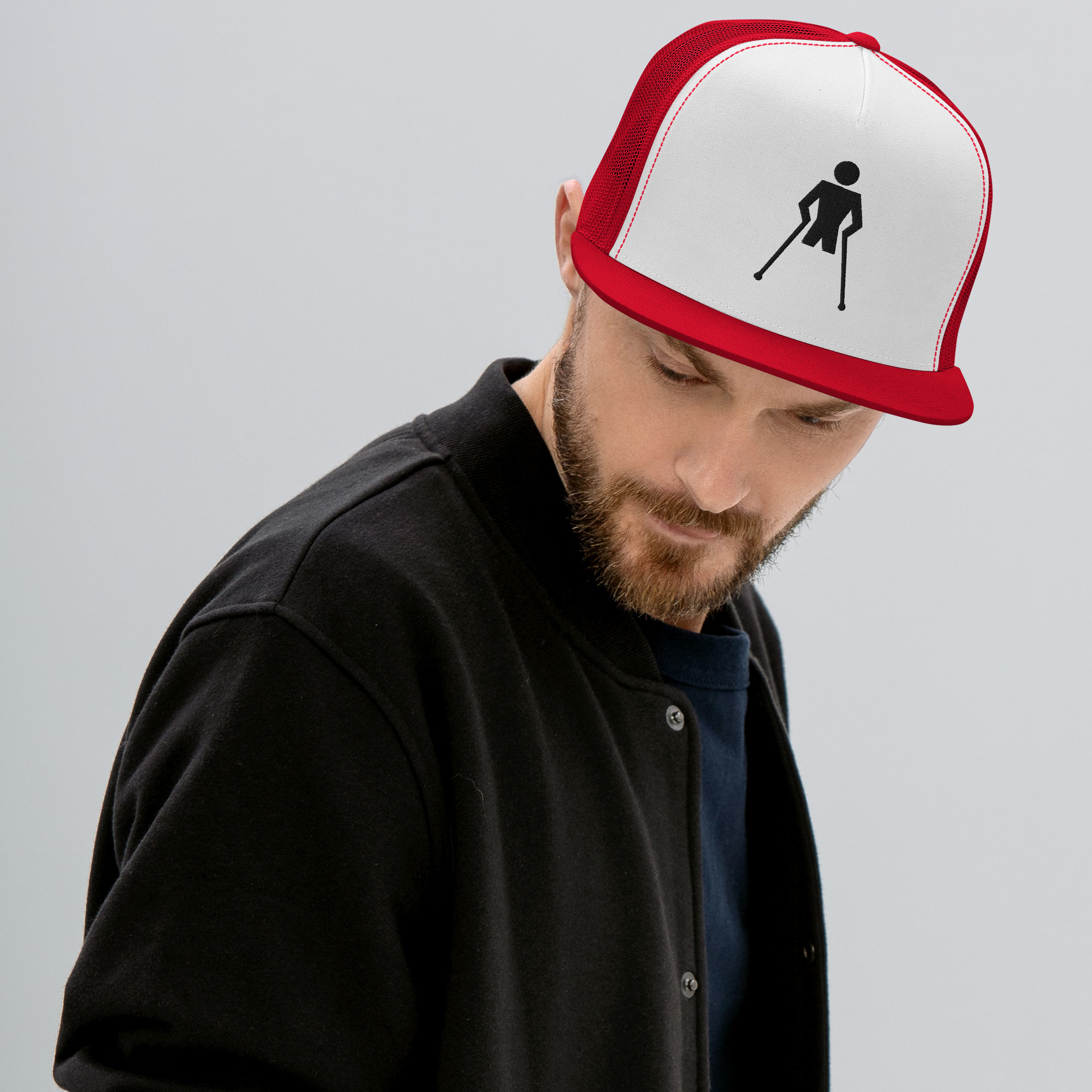 Embroidered "Icon" Trucker Cap - Image 2